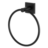 Artos Edge Towel Ring Matte Black – TA545BK