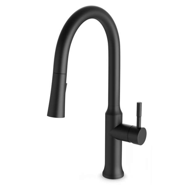 Artos Transitional Kitchen Faucet Matte Black – F100139BK