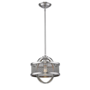 Colson PW Mini Pendant (with shade) in Pewter