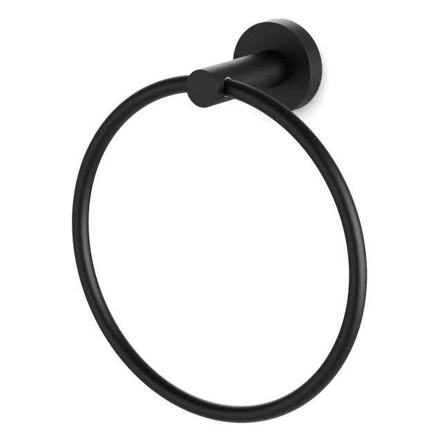Artos Opera Towel Ring Matte Black – TA445BK