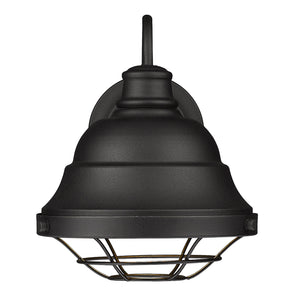 Bartlett NB Outdoor Medium Wall Sconce in Natural Black