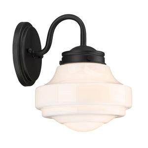 Ingalls Matte Black 1 Light Wall Sconce
