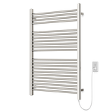 Artos Denby 44" x 30" Plug-In Heated Towel Rail Polished Nickel – M11175P-PN