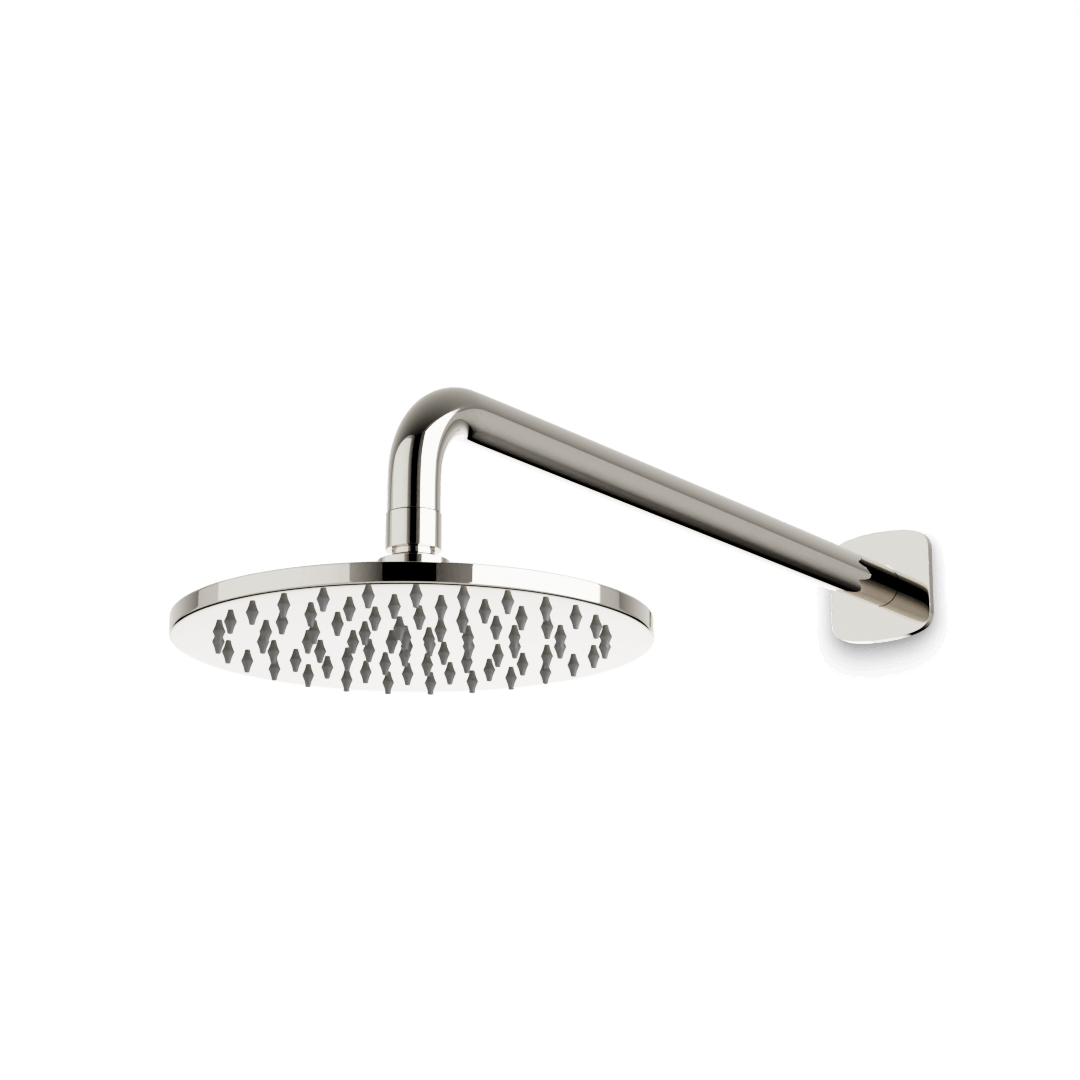 Artos Harmony 8" Rain Shower Head on Wall Mount Arm Polished Nickel – F924W8PN