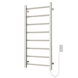 Artos Ryton 47" x 24" Plug-In Heated Towel Rail Polished Nickel – MR12060P-PN