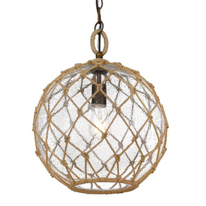 Haddoc Medium Pendant in Burnished Chestnut