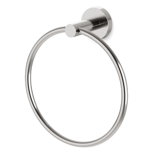 Artos Opera Towel Ring Brushed Nickel