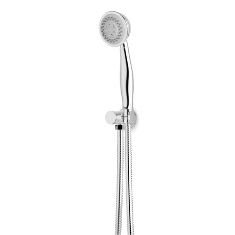 Artos Classic Multifunction Flexible Hose Hand Shower Kit on Pivoting Hook Chrome – F907-116CH