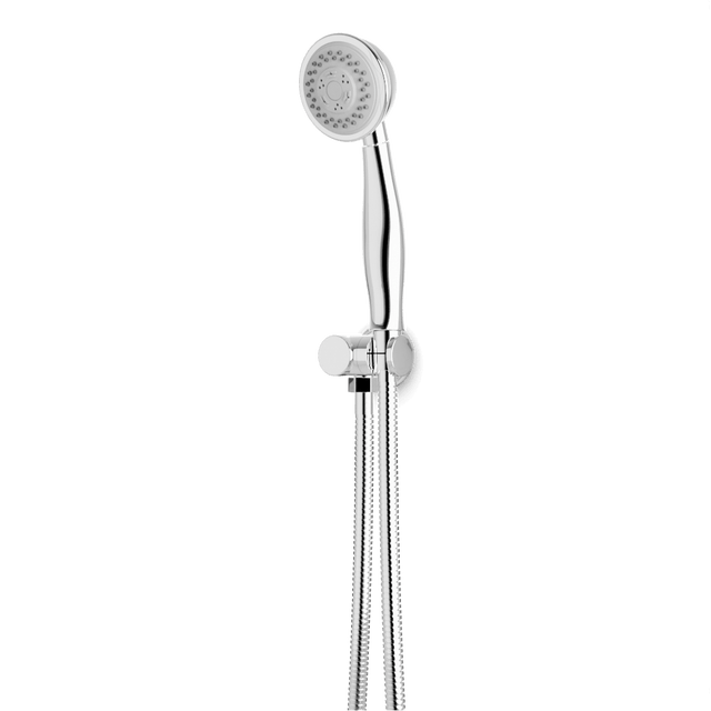 Artos Classic Multifunction Flexible Hose Hand Shower Kit on Pivoting Hook Chrome – F907-116CH