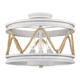 Chatham Semi-Flush in Gray Driftwood