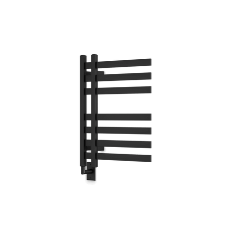 Artos Lioni 27" x 20" Hardwired Heated Towel Rail Matte Black – MS06950W-BK