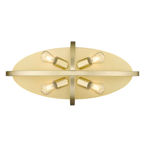 Colson OG 24" Flush Mount in Olympic Gold