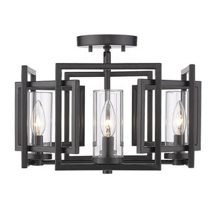 Marco Flush Mount in Matte Black