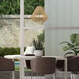 Valentina 4-Light Pendant in Matte Black