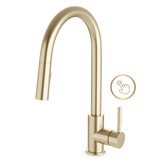 Artos Modern Touch Activated Kitchen Faucet Satin Brass – FTS100137SB