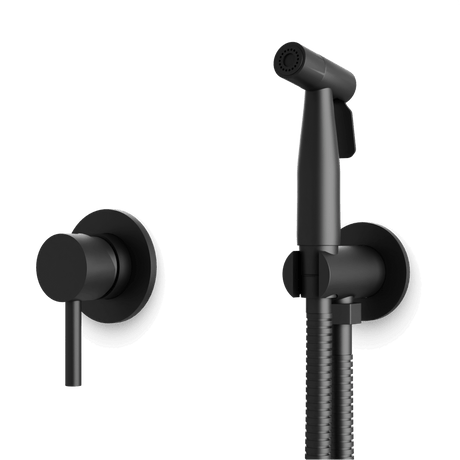 Artos Opera Bidet Hand Shower Kit with Pressure Balance Control Matte Black – F907-78BK