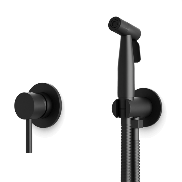 Artos Opera Bidet Hand Shower Kit with Pressure Balance Control Matte Black – F907-78BK