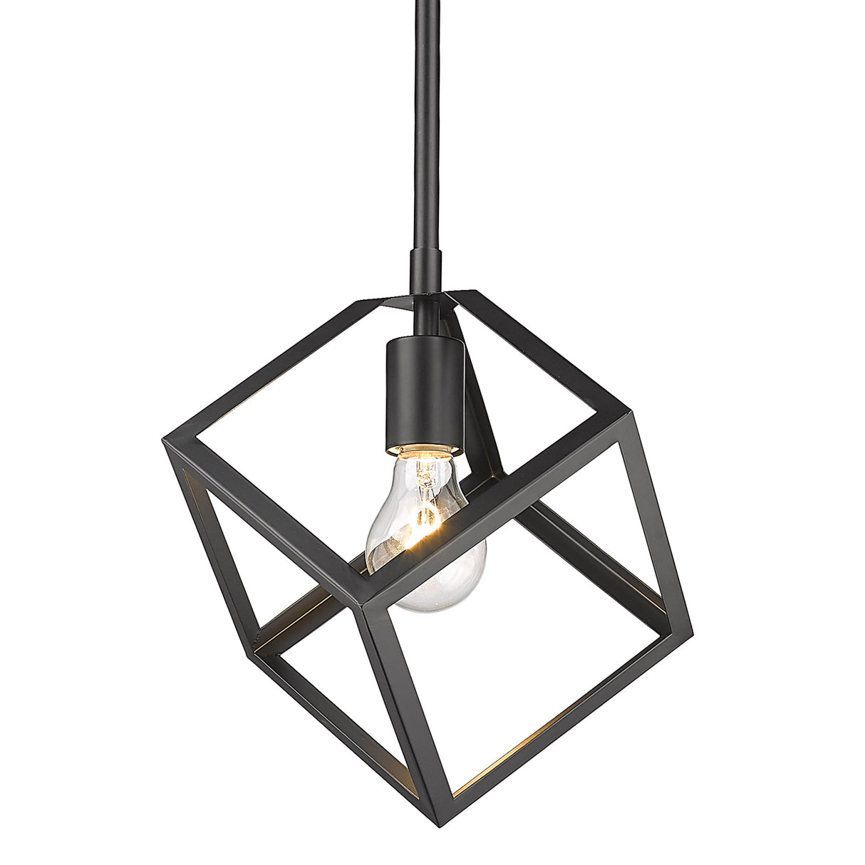 Cassio Mini Pendant in Matte Black