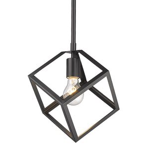Cassio Mini Pendant in Matte Black