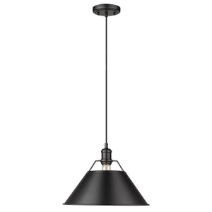 Orwell BLK 1 Light Pendant - 14