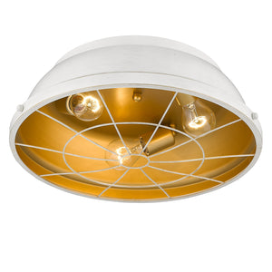 Bartlett Flush Mount in French White