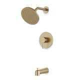 Artos Opera Pressure Balance Tub / Shower Trim Kit Satin Brass – TS152SB