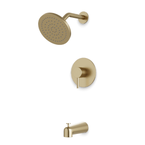 Artos Opera Pressure Balance Tub / Shower Trim Kit Satin Brass – TS152SB