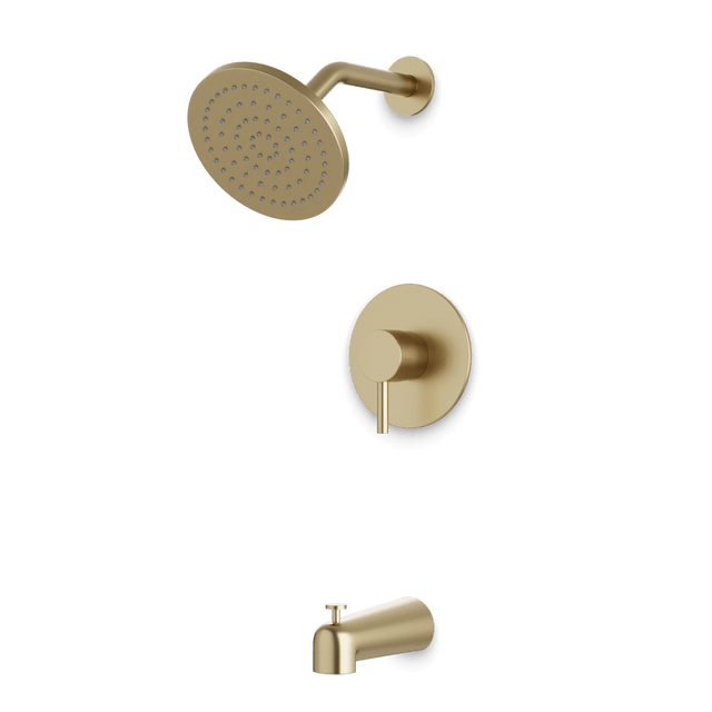 Artos Opera Pressure Balance Tub / Shower Trim Kit Satin Brass – TS152SB