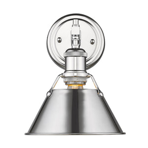 Orwell CH 1 Light Bath Vanity in Chrome with Chrome Shade