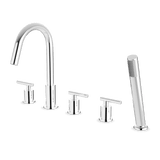 Artos Opera 5-Hole Deck Mount Tub Filler Chrome – F502-10CH