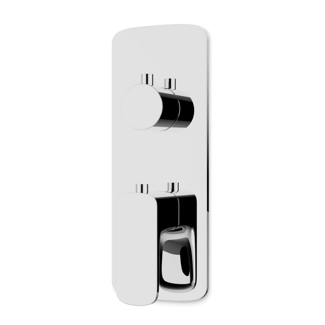 Artos Harmony Thermostat with 3-Way Diverter & Off Position Trim Kit Chrome – F903B-64TKCH