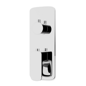 Artos Harmony Thermostat with 3-Way Diverter & Off Position Trim Kit Chrome
