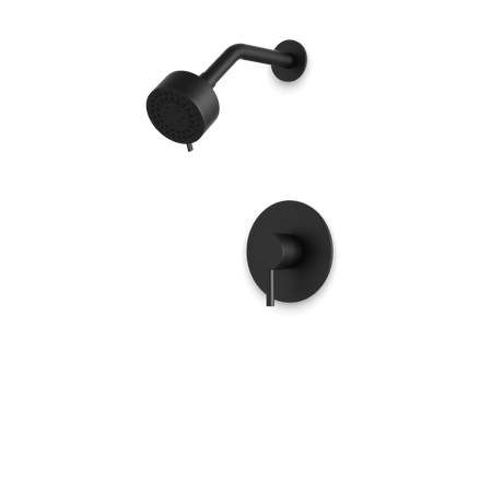 Artos Opera Pressure Balance Shower Trim Kit with Multifunction Shower Head Matte Black – TS161BK