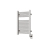 Artos Denby 27" x 18" Hardwired Heated Towel Rail Brushed Nickel – M06845W-BN