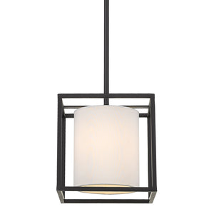 Manhattan Mini Pendant in Matte Black