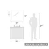 Manhattan 1 Light Bath Vanity in Matte Black