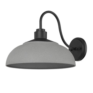 Levitt Natural Black Large Wall Sconce - Outdoor