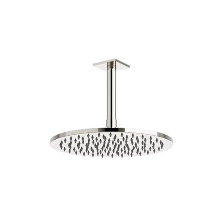 Artos Otella 10" Rain Shower Head on Ceiling Mount Arm Polished Nickel – F907-71PN