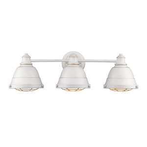 Bartlett FW 3 Light Bath Vanity in French White