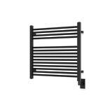Artos Denby 27" x 30" Hardwired Heated Towel Rail Matte Black – M06875W-BK