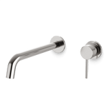 Artos Opera In-Wall Single Handle Bathroom Faucet with Extended Spout Brushed Nickel – F501-9-1BN