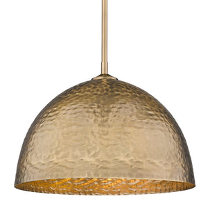 Shepard Large Pendant in Modern Brass