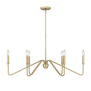 Kennedy BCB Brushed Champagne Bronze Linear Pendant