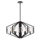 Varsha 6-Light Chandelier in Matte Black