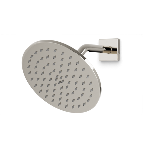 Artos Otella 8" Shower Head on Angled Arm Polished Nickel – F907-11PN