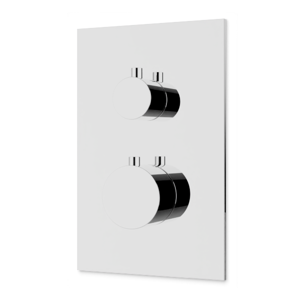 Artos Otella Thermostat with 3-Way Diverter & Off Position Trim Kit Chrome – F903B-60TKCH