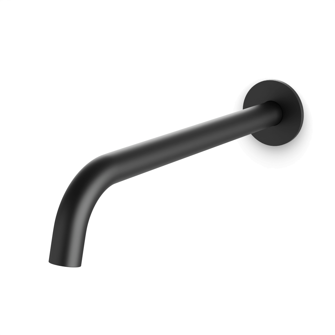 Artos Opera Extended Wall Mount Tub Filler Matte Black – F908-5BK