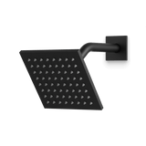 Artos Edge 6" Shower Head on Angled Arm Matte Black – F907-75BK