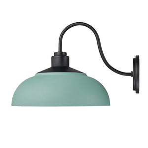 Levitt Natural Black Large Wall Sconce - Outdoor