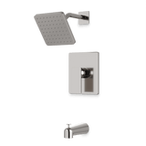 Artos Edge Pressure Balance Tub / Shower Trim Kit Brushed Nickel – TS172BN